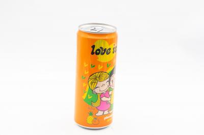 Газированный напиток LOVE IS Ананас и Апельсин 330 мл