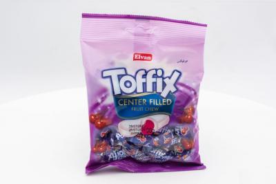 Жевательные конфеты Elvan Toffix Вишня 90 гр
